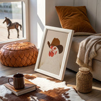 Ranch Hand Rooster Tips His Hat