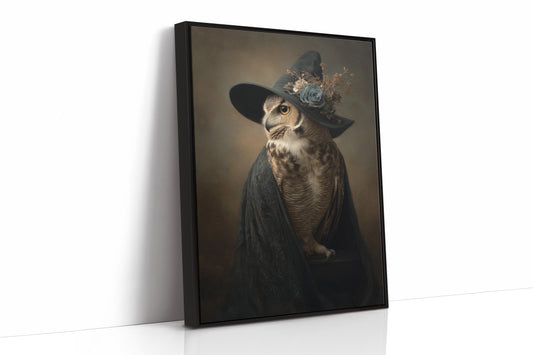 Elegance in Feathers and Fabric