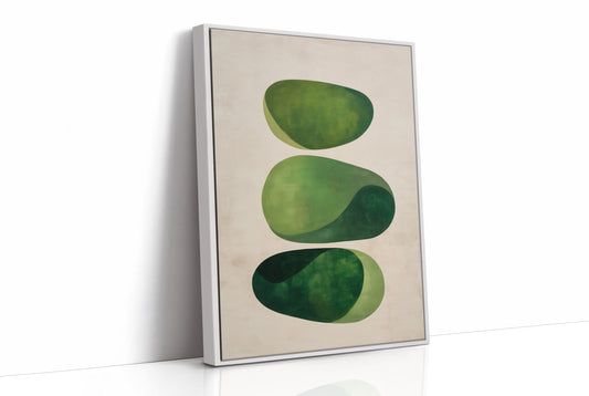 Green Stones Dance In Morning Light