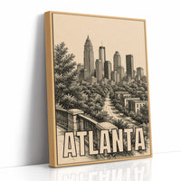 Atlanta, Tree-Lined Skyline