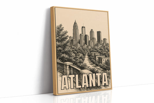Atlanta, Tree-Lined Skyline
