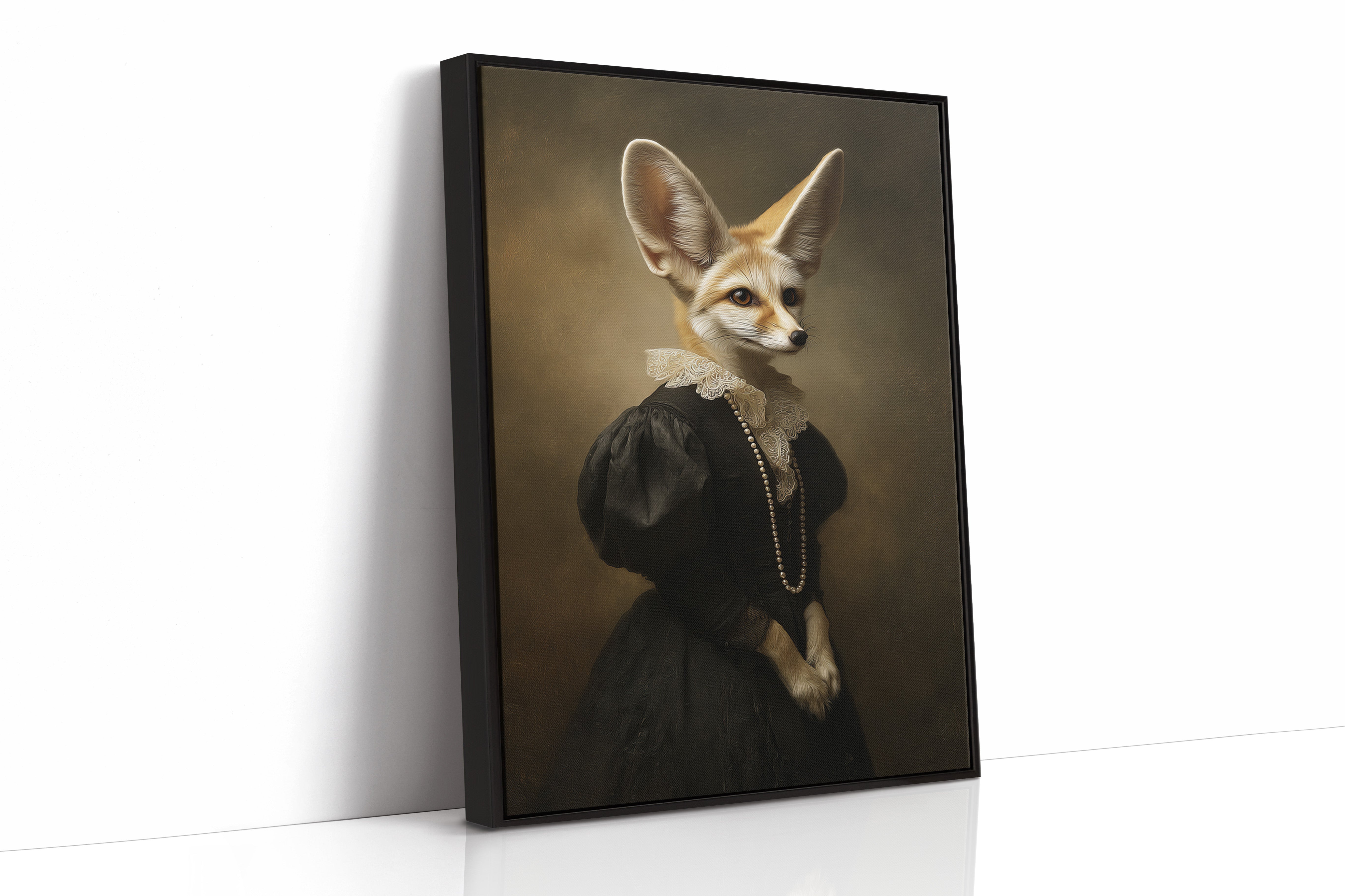 Elegance Woven in Fur and Lace