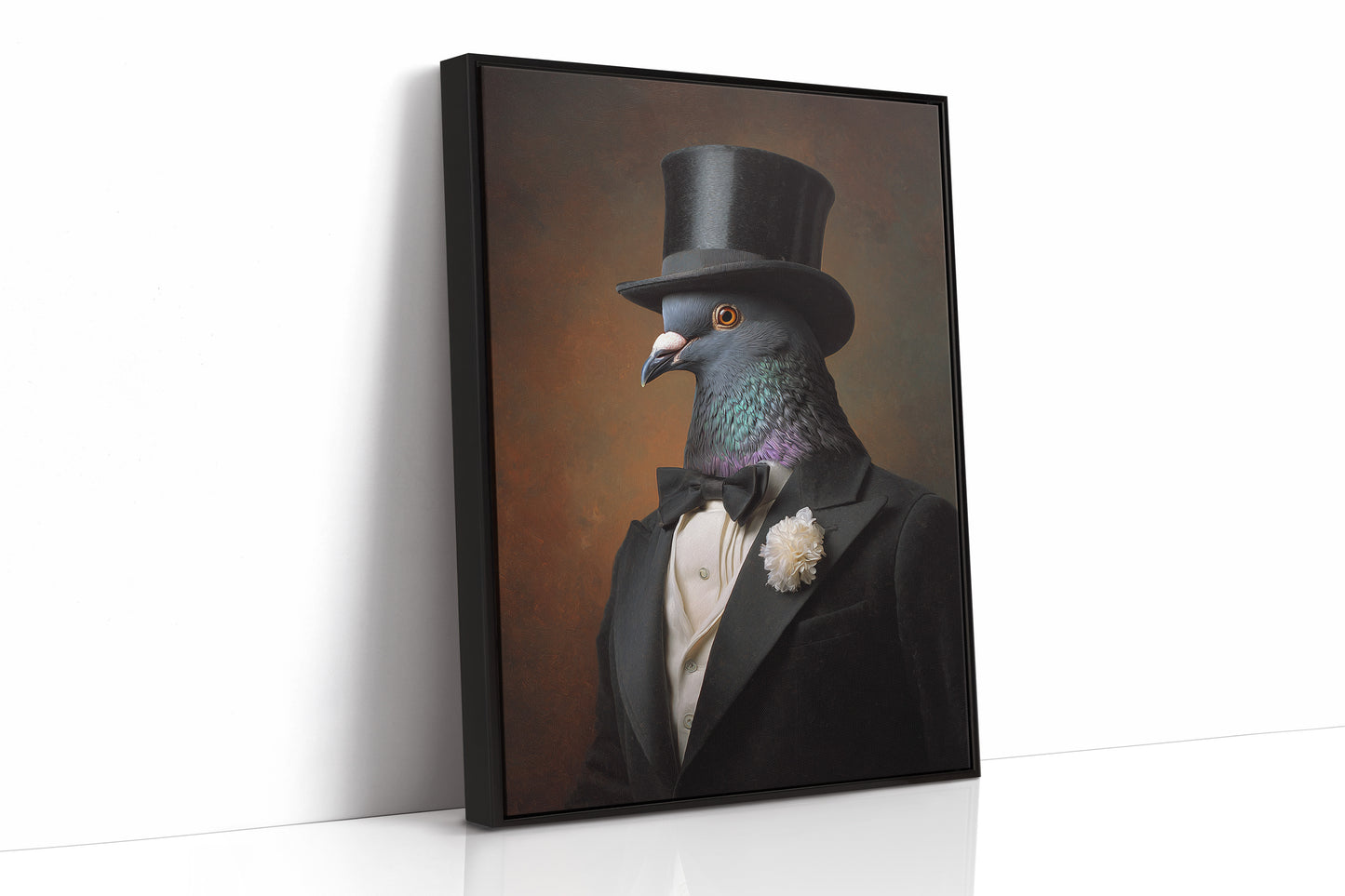 Dapper Feathers and Timeless Elegance