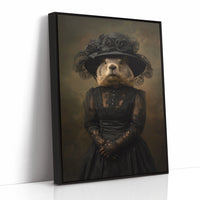 Elegant Rodent in Victorian Attire