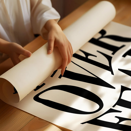 Typography Transcends Doubt Psalm 56:3-4