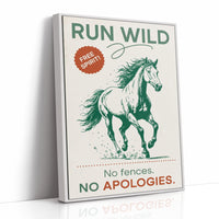 Run Wild, No Apologies