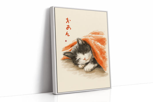 Sleepy Kitten's Japanese Afternoon Dream