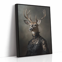 Regal Stag in Elegant Attire