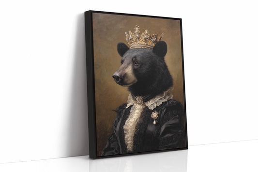 Regal Majesty in Woodland Silence