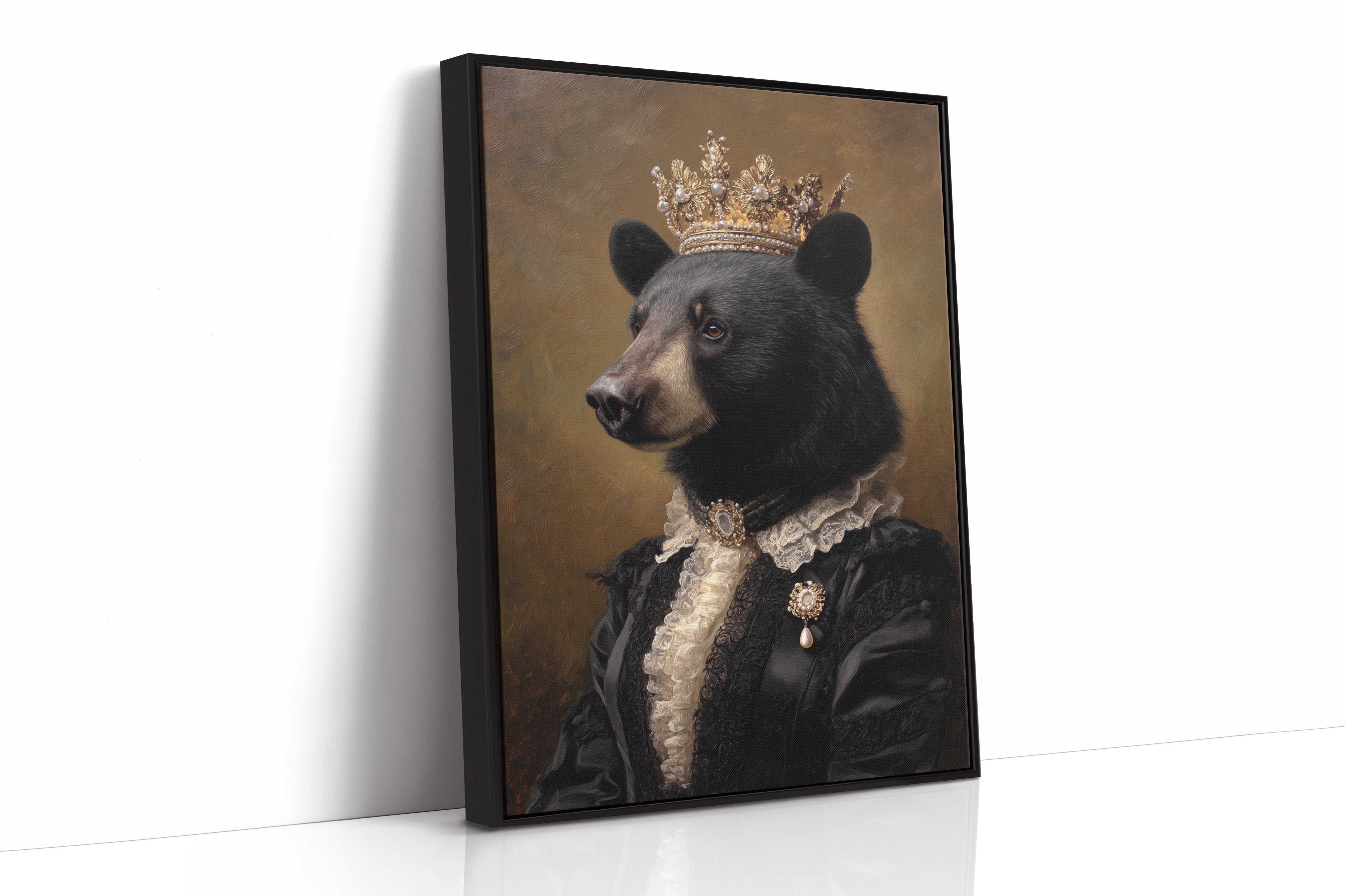 Regal Majesty in Woodland Silence