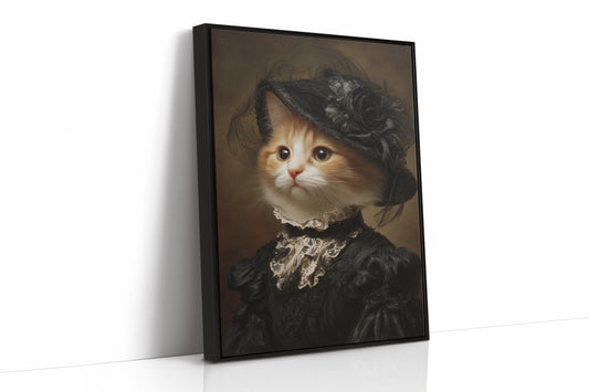 A Feline's Timeless Elegance