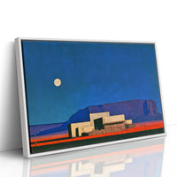 Moonrise Over The Pueblo