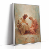 Sacred Moment in Gentle Light