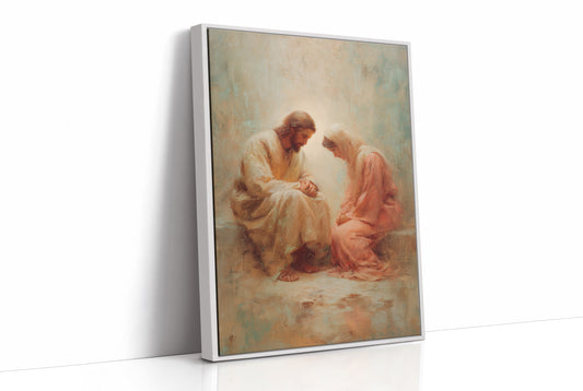 Sacred Moment in Gentle Light