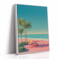 Sunset Shores Meet City Dreams