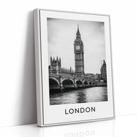 Big Ben Over The Thames