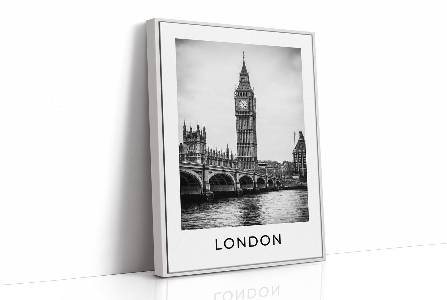 Big Ben Over The Thames
