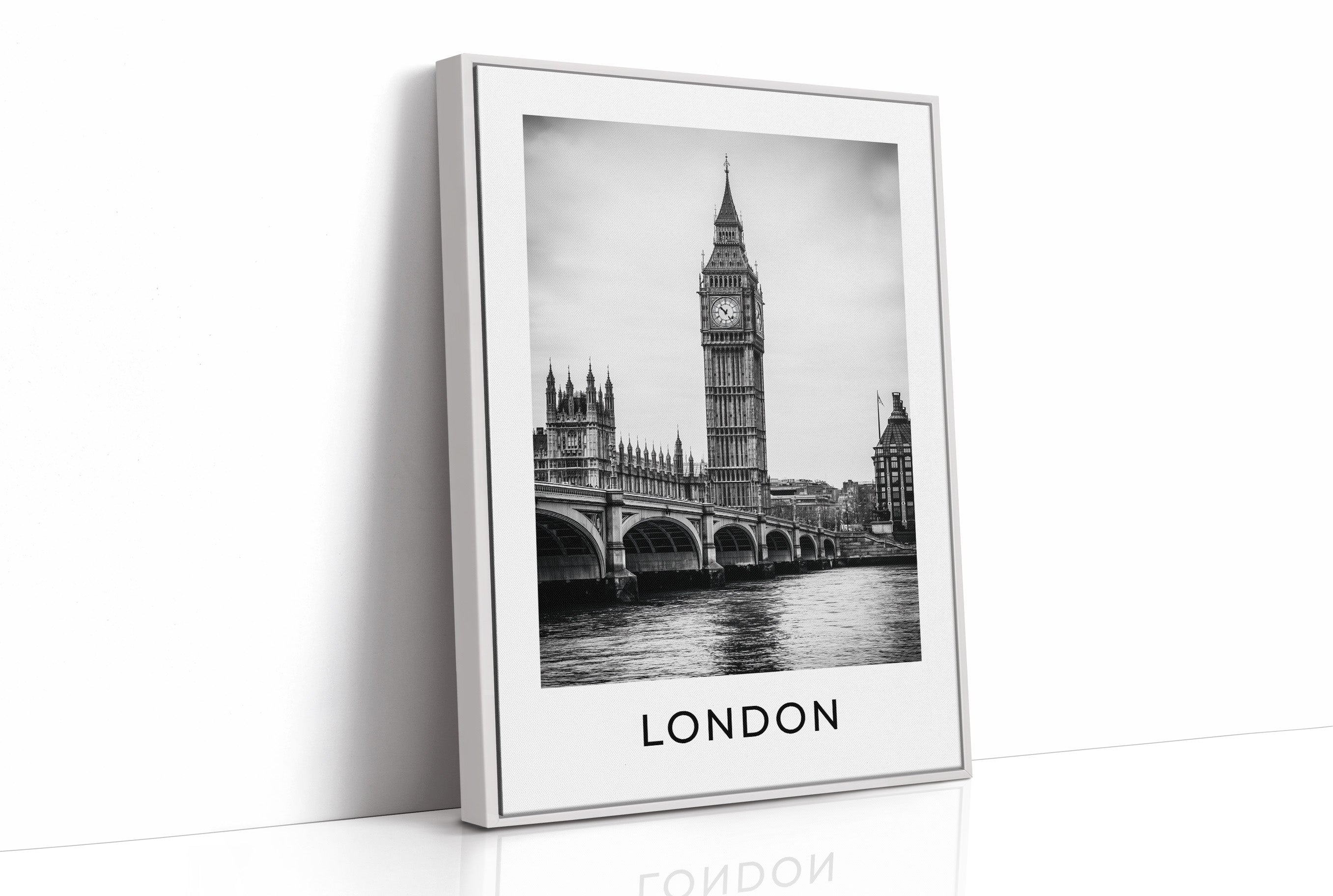 Big Ben Over The Thames