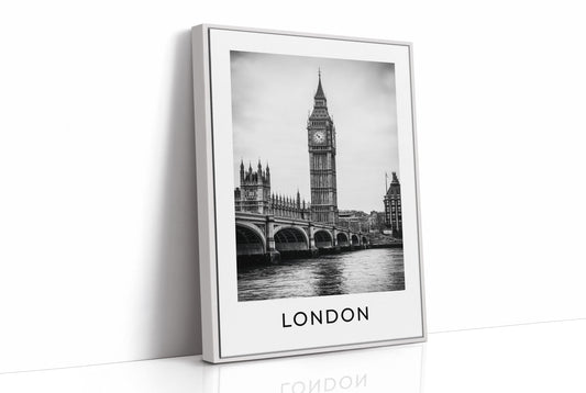 Big Ben Over The Thames
