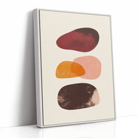 Autumn Stones Float In Morning Light