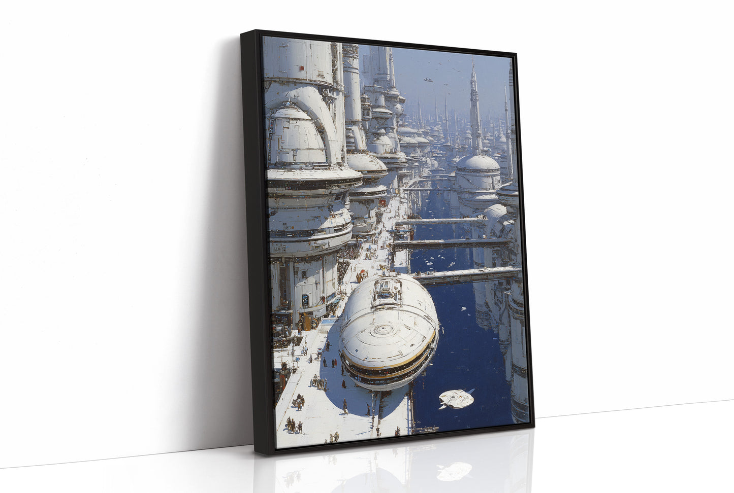 Market Day on the White Planet
