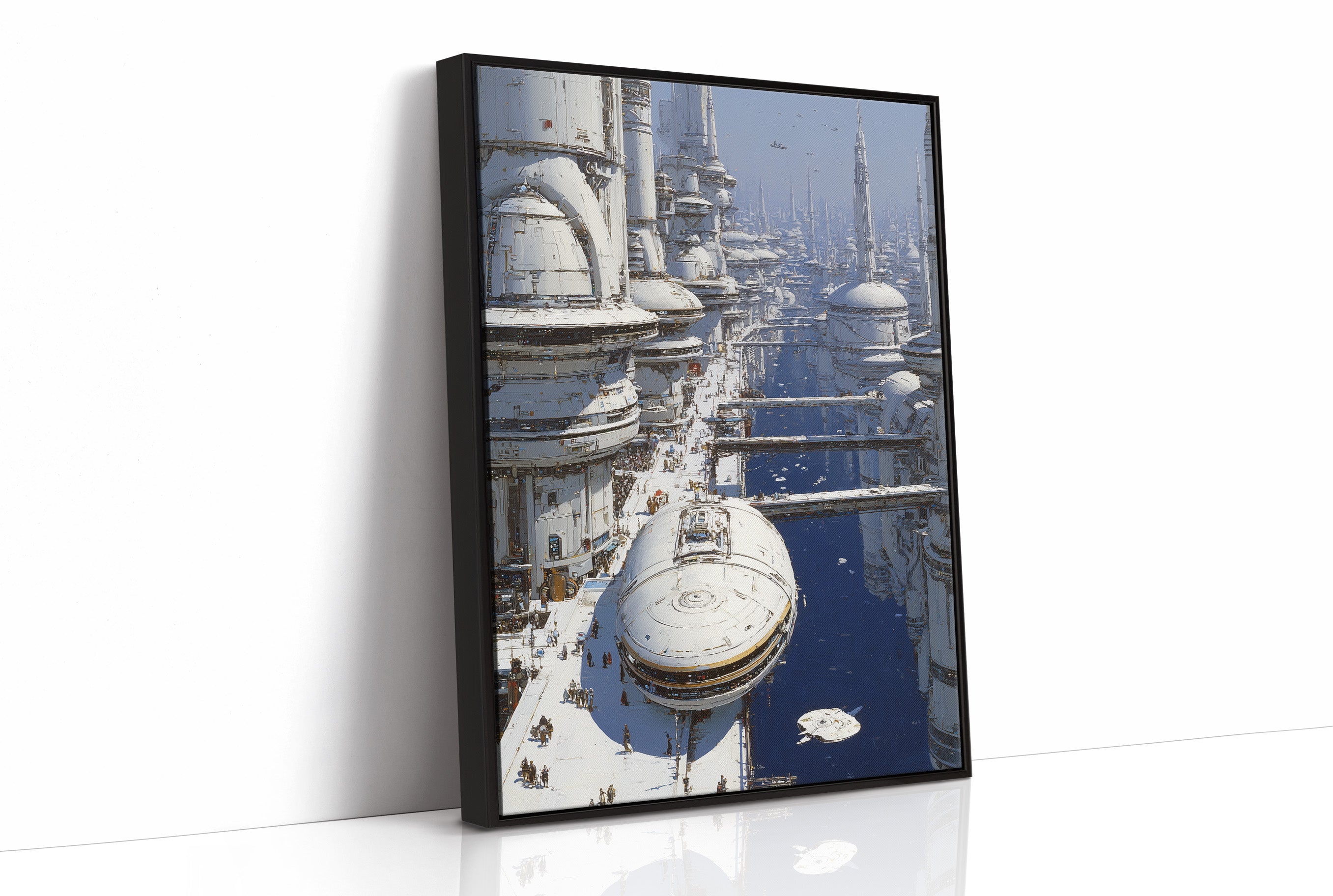 Market Day on the White Planet