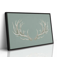 Winter Antlers Paint Sage Stories