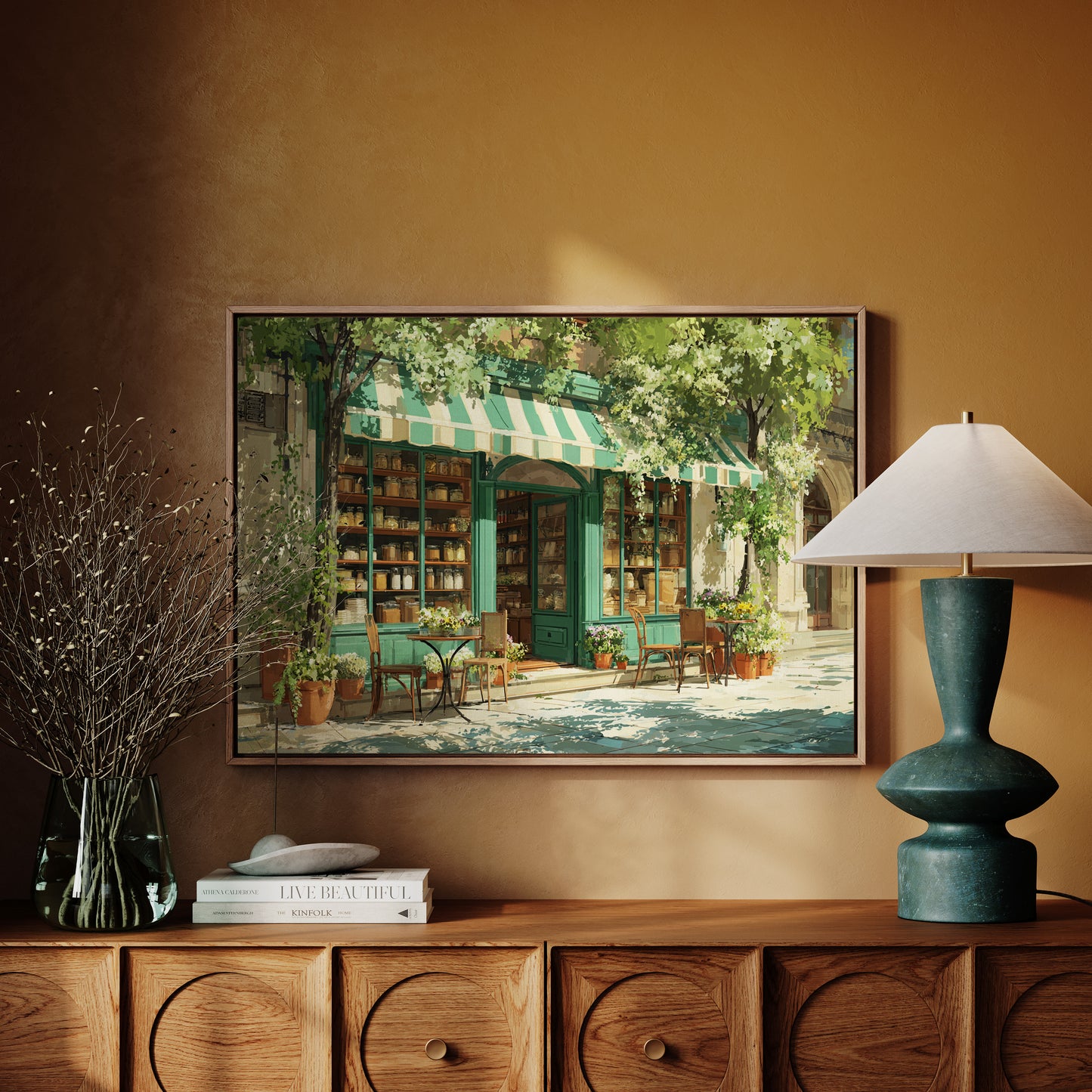 Summer Spills Into Corner Cafe