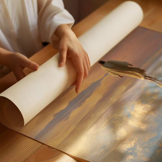 Celestial Footsteps Upon Sacred Waters