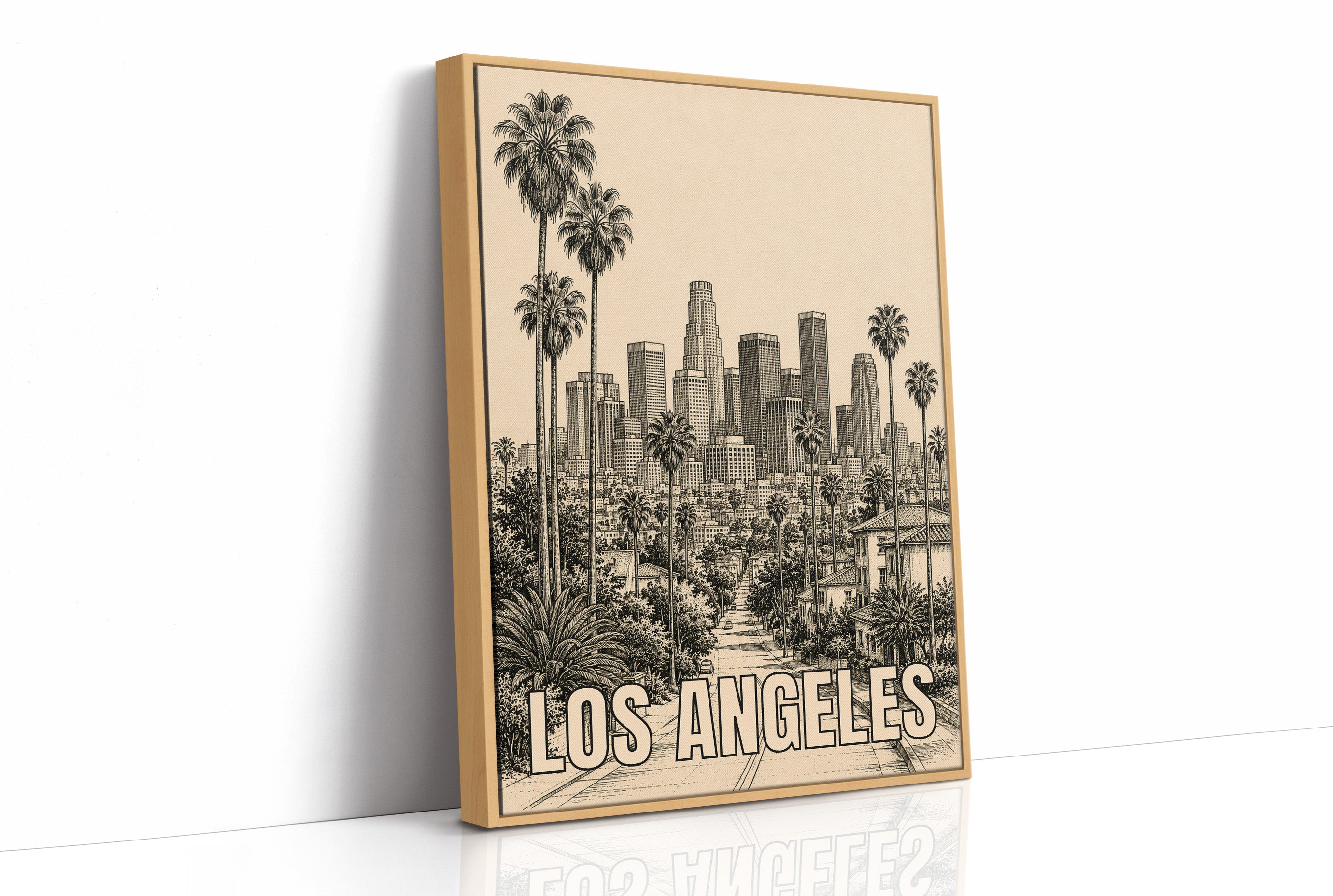 Los Angeles, Palm-Lined Descent