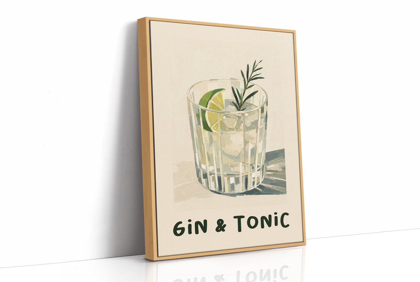 Gin & Tonic, Painted