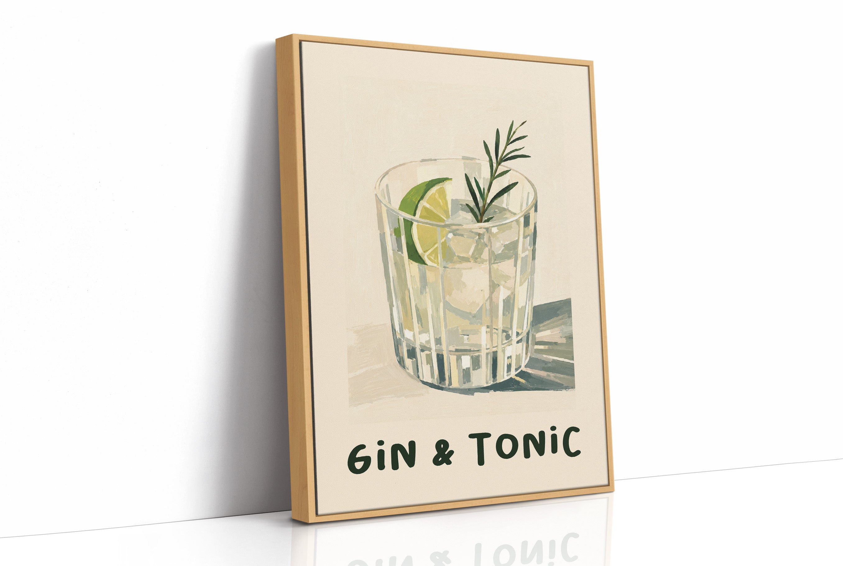 Gin & Tonic, Painted
