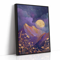 Moonlit Serenade of Wildflowers
