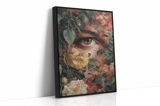 Where Eyes Meet Petals' Embrace