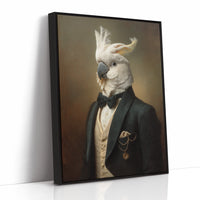 Regal Cockatoo in Formal Attire