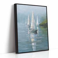Sails Embrace the Morning Mist