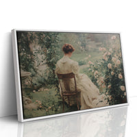 Garden Portrait Among Literary Worlds