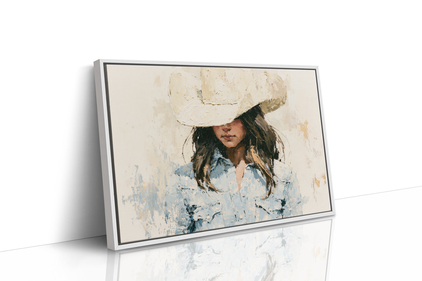 Shadowed Brim, Denim Blue