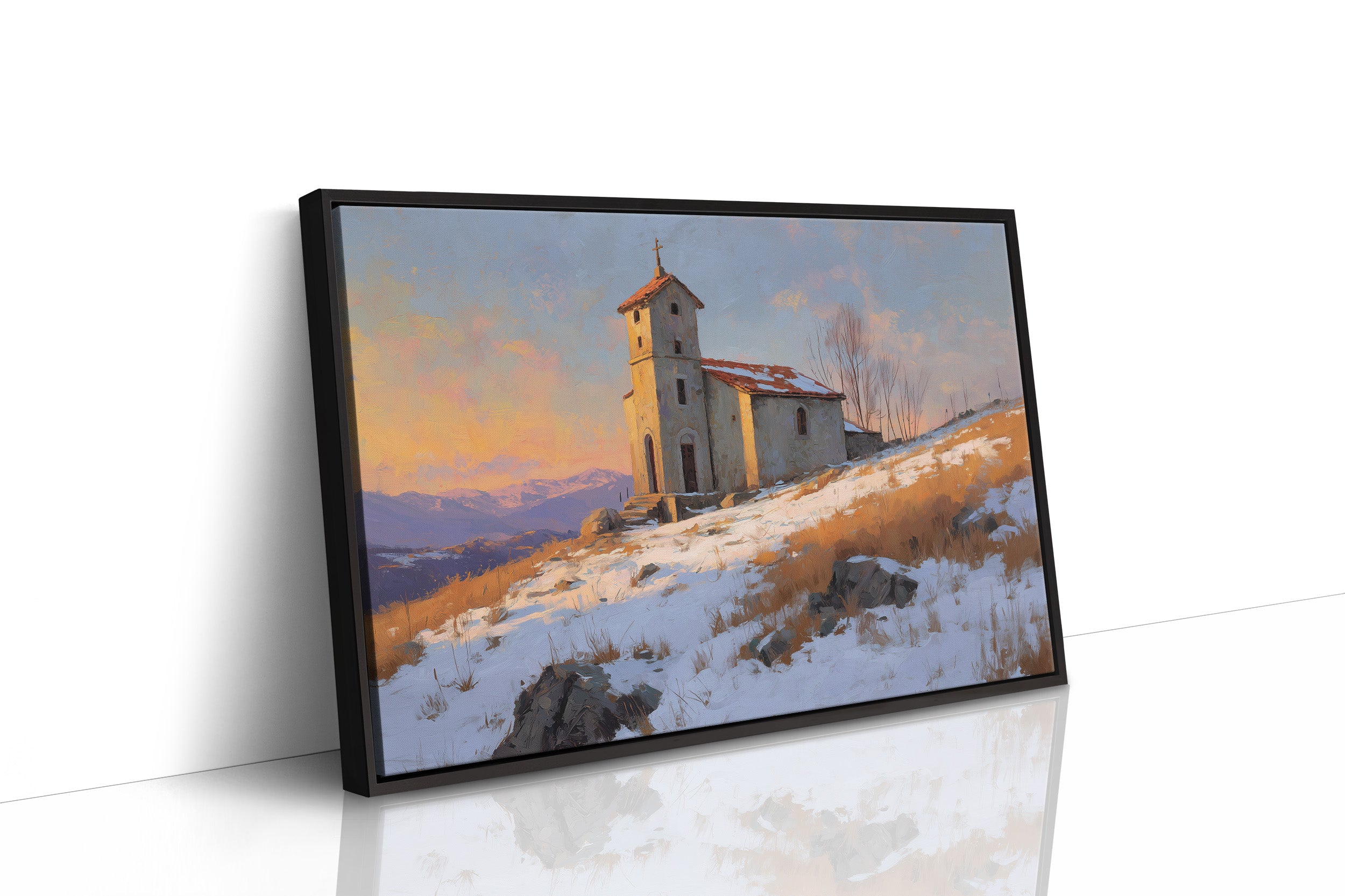 Winter Chapel Keeps Mountain Watch