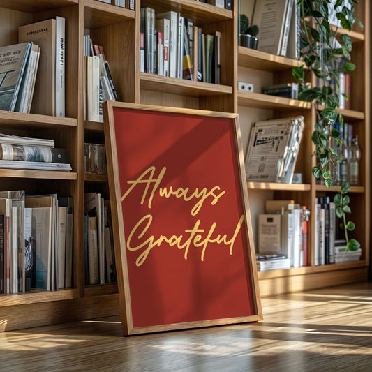 Autumn Letters Carry Simple Grace