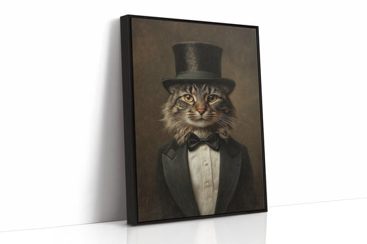 A Feline Affair in Formal Attire