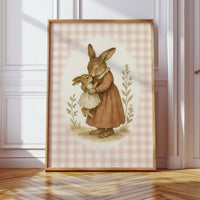 Mama Bunny’s Kiss in Gingham