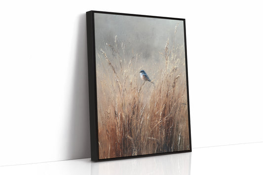 A Moment Among Golden Grasses