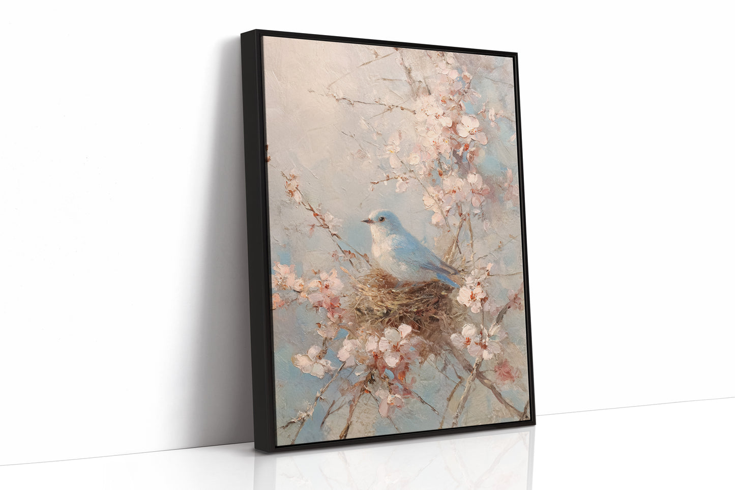 Nestled Among Blossoms