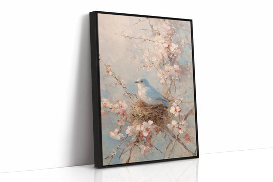 Nestled Among Blossoms