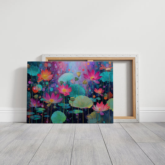 Lotus Dreams In Twilight Gardens