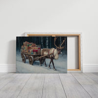 Snow Path Leads To Magic Night