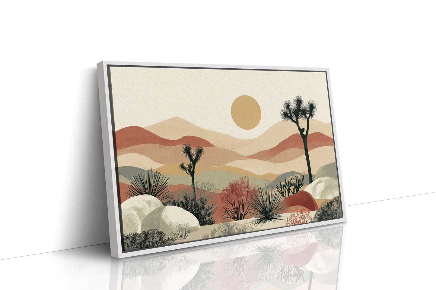 Joshua Tree Hills at Golden Hour
