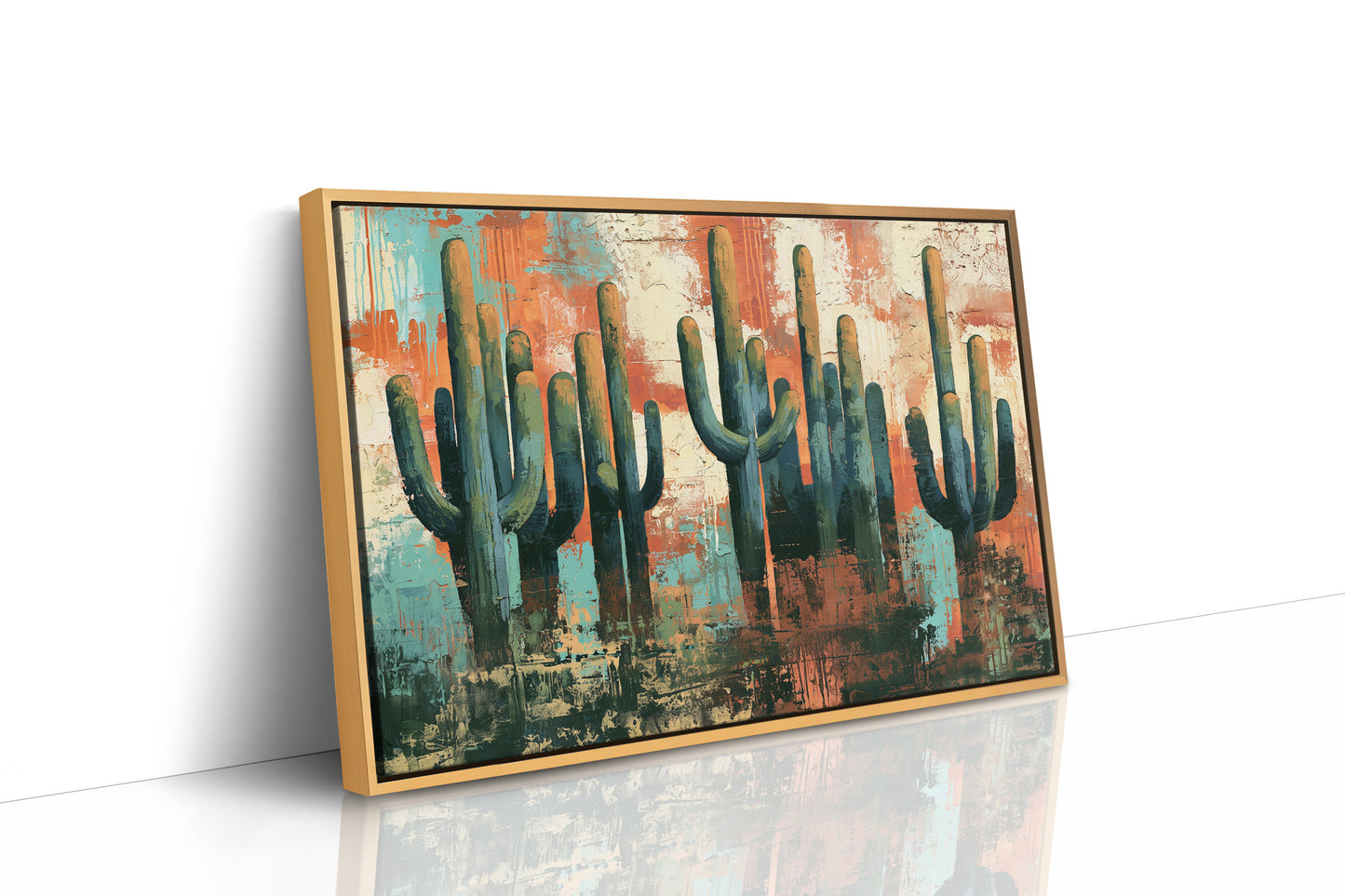 Saguaros At High Noon