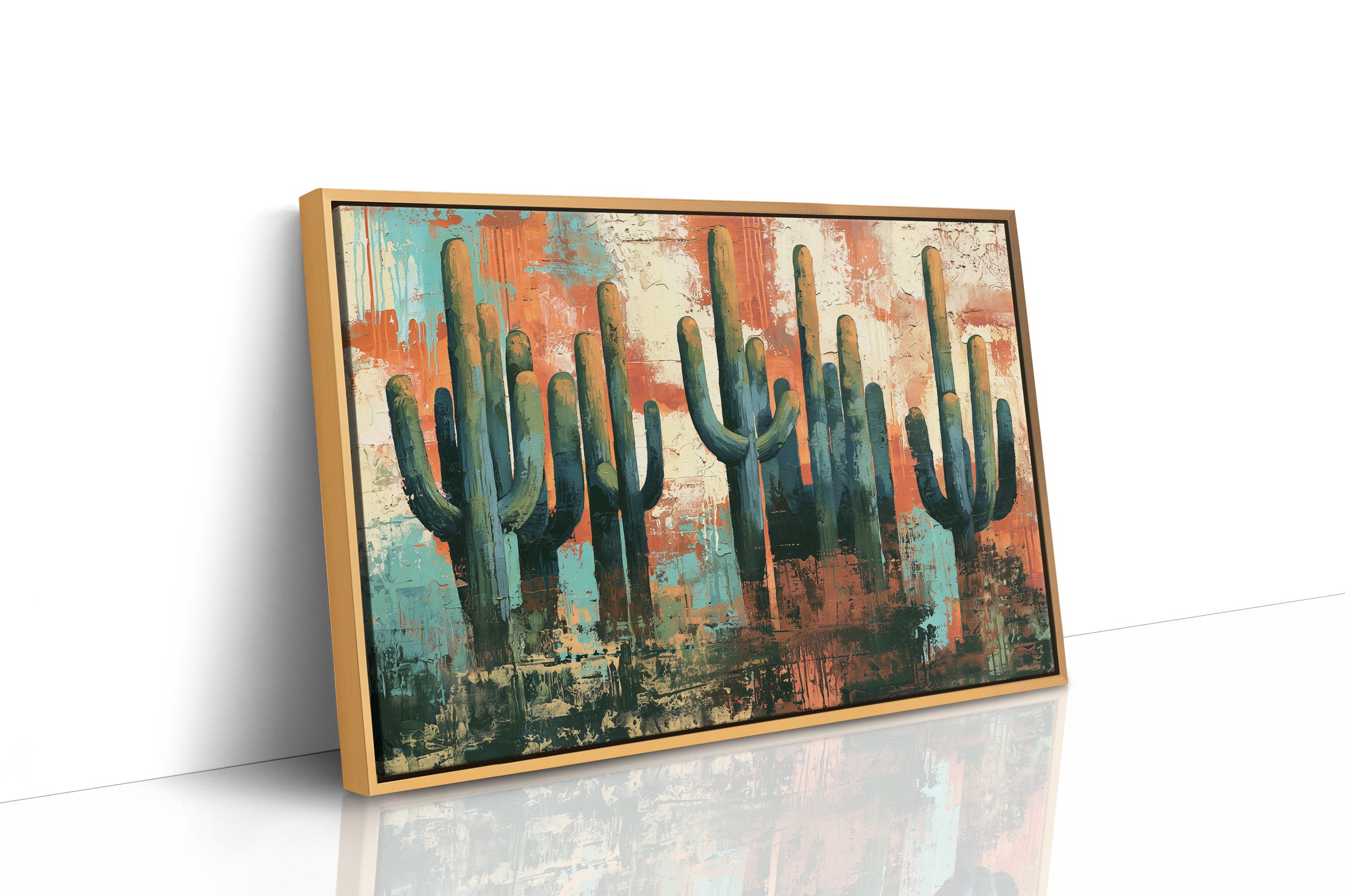 Saguaros At High Noon